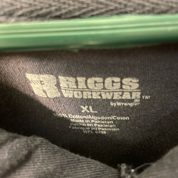 Riggs Workwear short sleeve work shirt / Size: XL - Picture 3 of 3